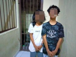 Nekat Mencuri di Rumah Kosong, 2 Orang Anak di Bawah Umur Ditangkap Polisi