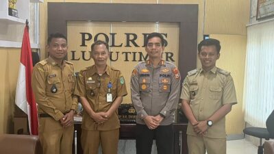 Cegah Penyalahgunaan Anggaran Desa, Pengurus DPC APDESI Silaturahmi ke Polres dan Kejari Luwu Timur