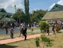 Pemilma IAIN Palopo Berlangsung Ricuh, Mahasiswa Saling Lempar Batu