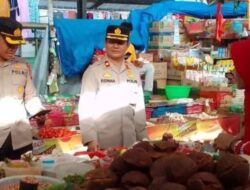 Kapolres Palopo Gelar Monitoring di Pasar Andi Tadda, Cek Kenaikan Harga Pokok