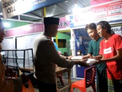 Polres Palopo Gelar Patroli Kantibmas Sambil Berbagi Keberkahan Ramadhan Saat Sahur