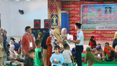Momentum Idul Fitri, Lapas Kelas II-A Palopo Ramai Dikunjungi Keluarga WBP