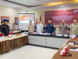 Dihadiri Sejumlah Perwakilan Partai Politik, KPU Palopo Gelar Rapat Tahapan Pencalonan Anggota DPRD