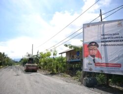 Gubernur Sulsel Gencar Lakukan Pembangunan Ruas Jalan Penghubung dua Provinsi di Luwu Timur