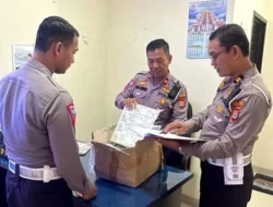 Giat Preventif Kasat Lantas Polres Luwu Utara Sidak Pada Pelayanan Samsat Sat Lantas Polres Luwu Utara