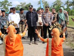 Hadiri Peresmian Infrastruktur Jalan, AKBP Arisandi: Mari Kita Dukung Dengan Ciptakan Iklim Yang Kondusif