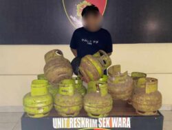 Pria Asal Luwu Nekat Curi Puluhan Tabung Gas Milik Warga Wara-Palopo, Pelaku Ditangkap!