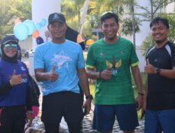 Kapolres Palopo Turut Ramaikan Run The Ground Road To LPS Monas Half Marathon 2023