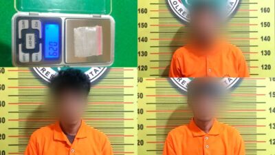 Tiga Pelaku Terlibat Narkoba Ditangkap Polisi, Satu Diantaranya Pemilik Sabu asal Palopo