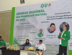 Potret Kegiatan Seminar Nasional Moderasi Beragama HMPS PAI IAIN Palopo