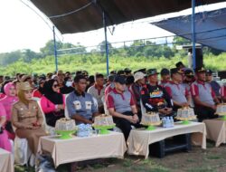 Jelang HUT Bhayangkara, Polres Luwu Gelar Kegiatan Bakti Sosial Penanaman Mangrove