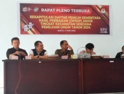 Bawaslu Palopo Gelar Monitoring di Kecamatan Sendana, Ingatkan Penyelenggara Tingkatkan Sinergitas