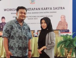 SMKN 5 Palopo Ikuti Workshop Penetapan Karya Sastra di Makassar