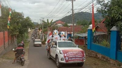 Semarakkan Kirap Pemilu 2024, KPU Gelar Pawai Keliling Kota Palopo