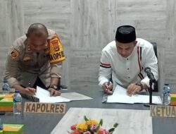 Bangun Sinergitas Jelang Pemilu 2024, Polres dan KPU Palopo Teken MOU
