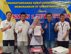 Universitas Mega Buana Palopo Teken MoU dengan SMKN 1 Luwu Utara