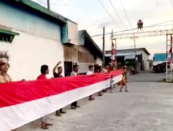 Peringati Hari Sumpah Pemuda ke-95, Koteka Vespa Club Bentangkan Bendera