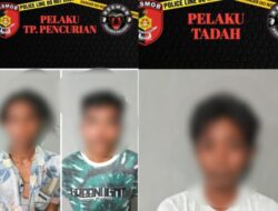 Dua Spesialis Pencuri-Satu Penadah Meteran Milik PAM TM Palopo Ditangkap Polisi!