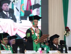 Rektor IAIN Palopo Pesankan Peserta Wisuda Jaga Nama Baik Kampus dan Hubungan Sesama Alumni