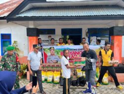 Kapolres Palopo Gelar Trail Bansos di Kelurahan Mawa