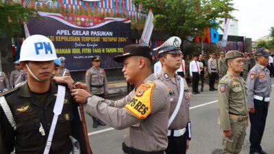 Polres Palopo Gelar Apel Ops Ketupat 2024, Harap Mudik Lebaran Terlaksana dengan Baik