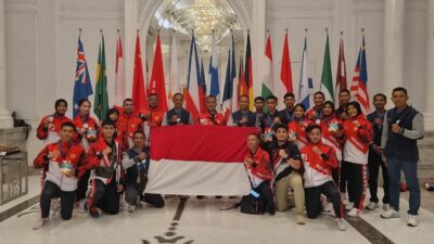 Tim Terjun Payung Polri Sabet Juara Kompetisi Indoor Skydiving Tingkat Asia Dan Dunia