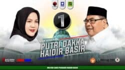 Resmi Ditetapkan Sebagai Calon Wali Kota dan Wakil Wali Kota Palopo, PD-HB Nomor Urut 1