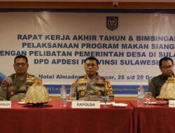 Kapolda Sulsel Jadi Narasumber Bimbingan Teknis Program Makan Siang Gratis APDESI