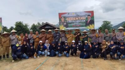 Wujudkan Ketahanan Pangan Nasional, Polres Palopo Gelar Tanam Jagung Serentak Satu Juta Hektare