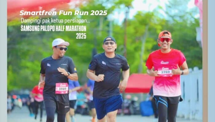 Ketua DPRD Palopo Ikut Meriahkan Fun Run Smartfren, Dukung Kegiatan Sehat untuk Masyarakat