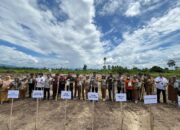Gandeng Pemda, Polres Lutra Tanam Jagung Serentak Dukung Ketahanan Pangan Nasional