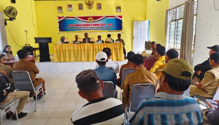 Serap Aspirasi Warga, DPRD Luwu Utara Dapil V Gelar Reses Masa Sidang II