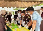 Kejari Luwu Utara Musnahkan Barang Bukti Puluhan Perkara Tipidum, Terbanyak adalah Narkotika