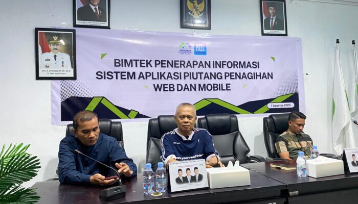 Tingkatkan Efektivitas Penagihan, Perumda Tirta Mangkaluku Gelar Bimtek Sistem Piutang Berbasis Digital