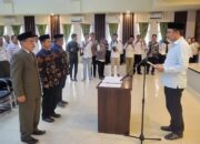 Bupati Luwu Utara Lantik Pj Sekda, Direktur dan Dewas Perumda Simpurusiang