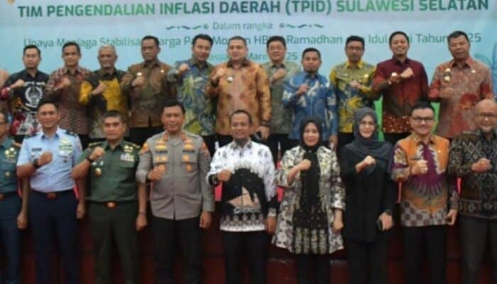 Bupati Luwu Utara Hadiri High Level Meeting TPID Sulawesi-Selatan